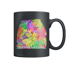 American Curl Watercolor Coffee Mug