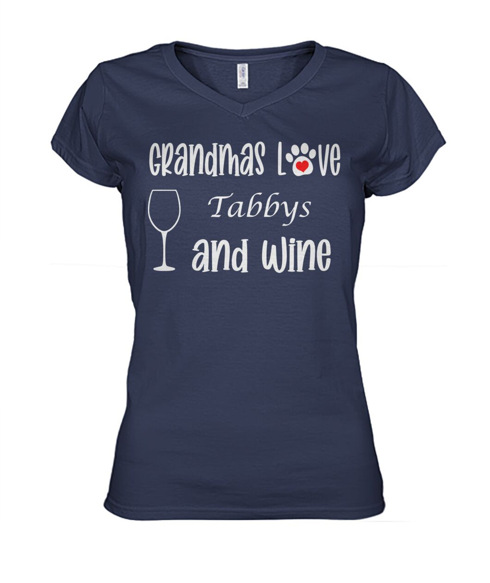 Grandmas Love Tabbys Cats and Wine