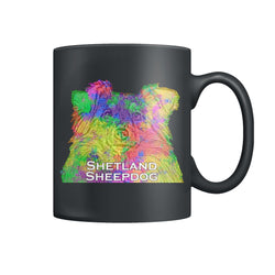 Shetland Sheepdog Watercolor Mug
