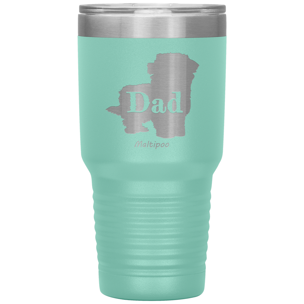 Multipoo Dad Silhouette 30 Oz. Tumbler