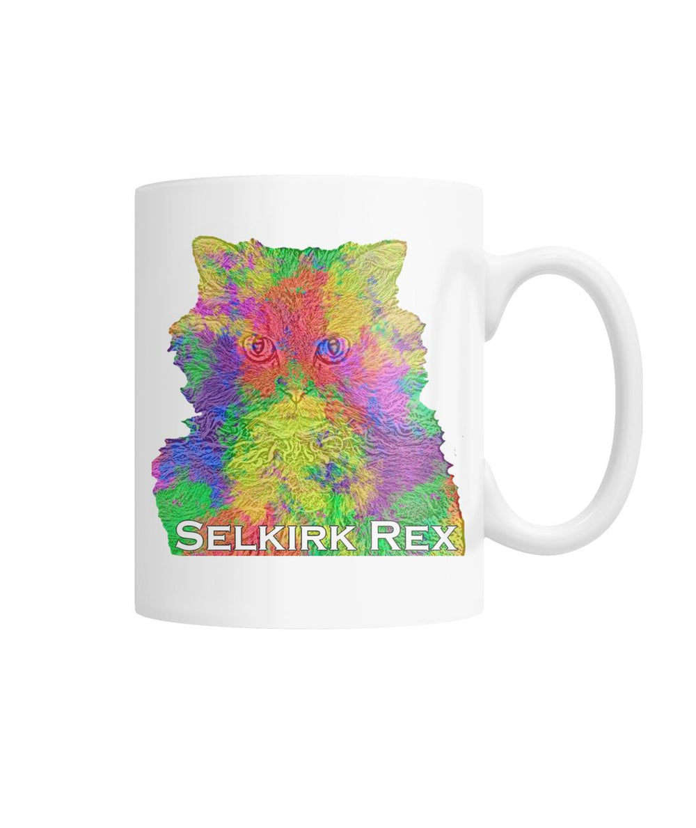 Selkirk Rex Watercolor Mug