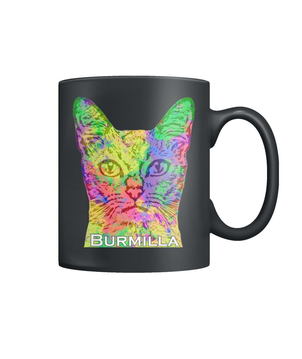 Burmilla Watercolor Mug