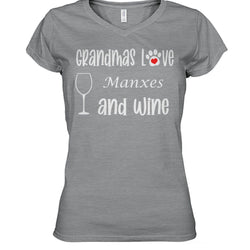 Grandmas Love Manxes and Wine