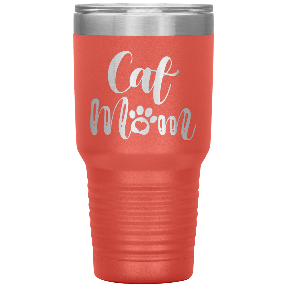 Cat Mom 30 Oz. Tumbler