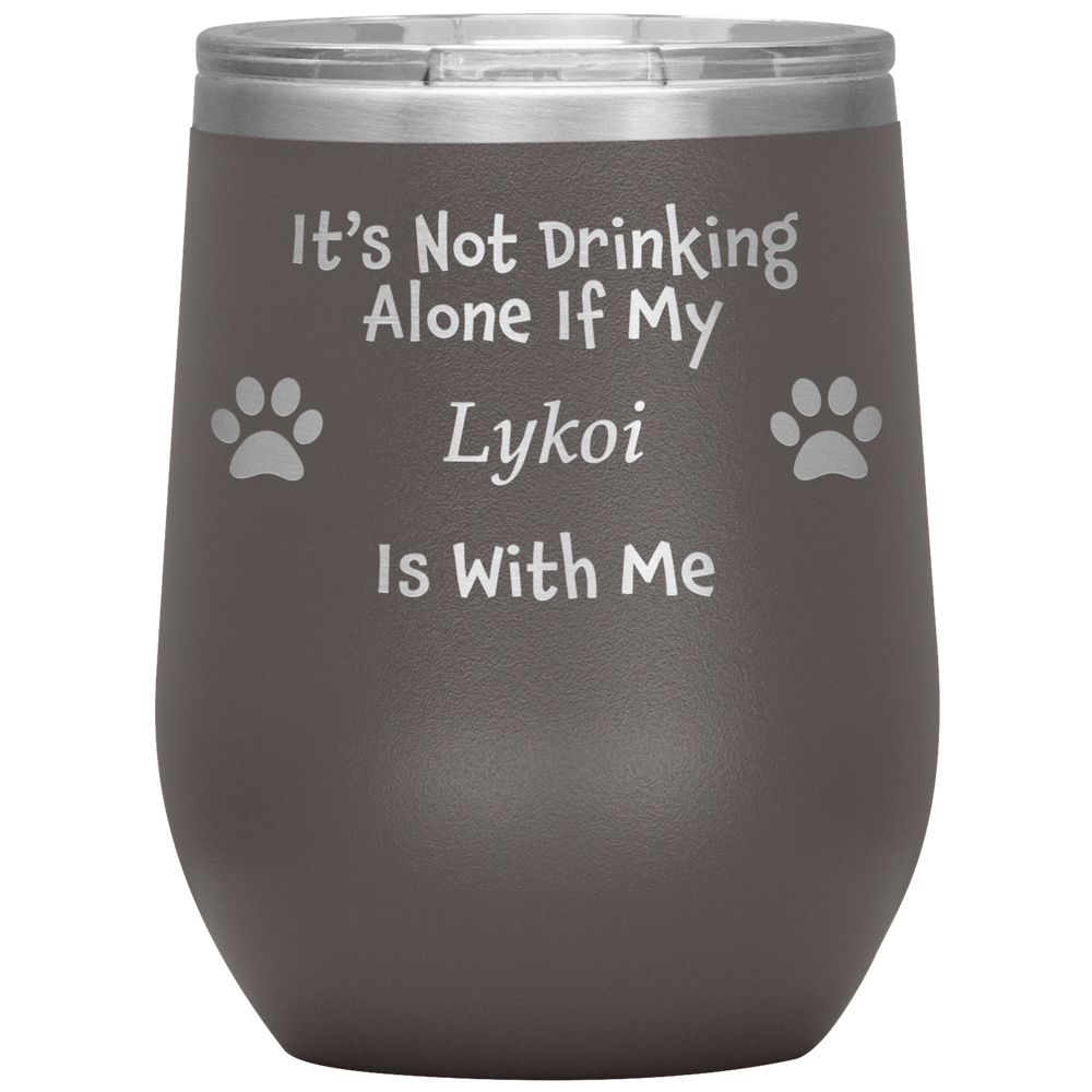 It's Not Drinking Alone If My Lykoi Is With Me