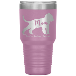 English Springer Spaniel Mom Silhouette 30 Oz. Tumbler