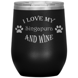 I Love My Singapura and Wine