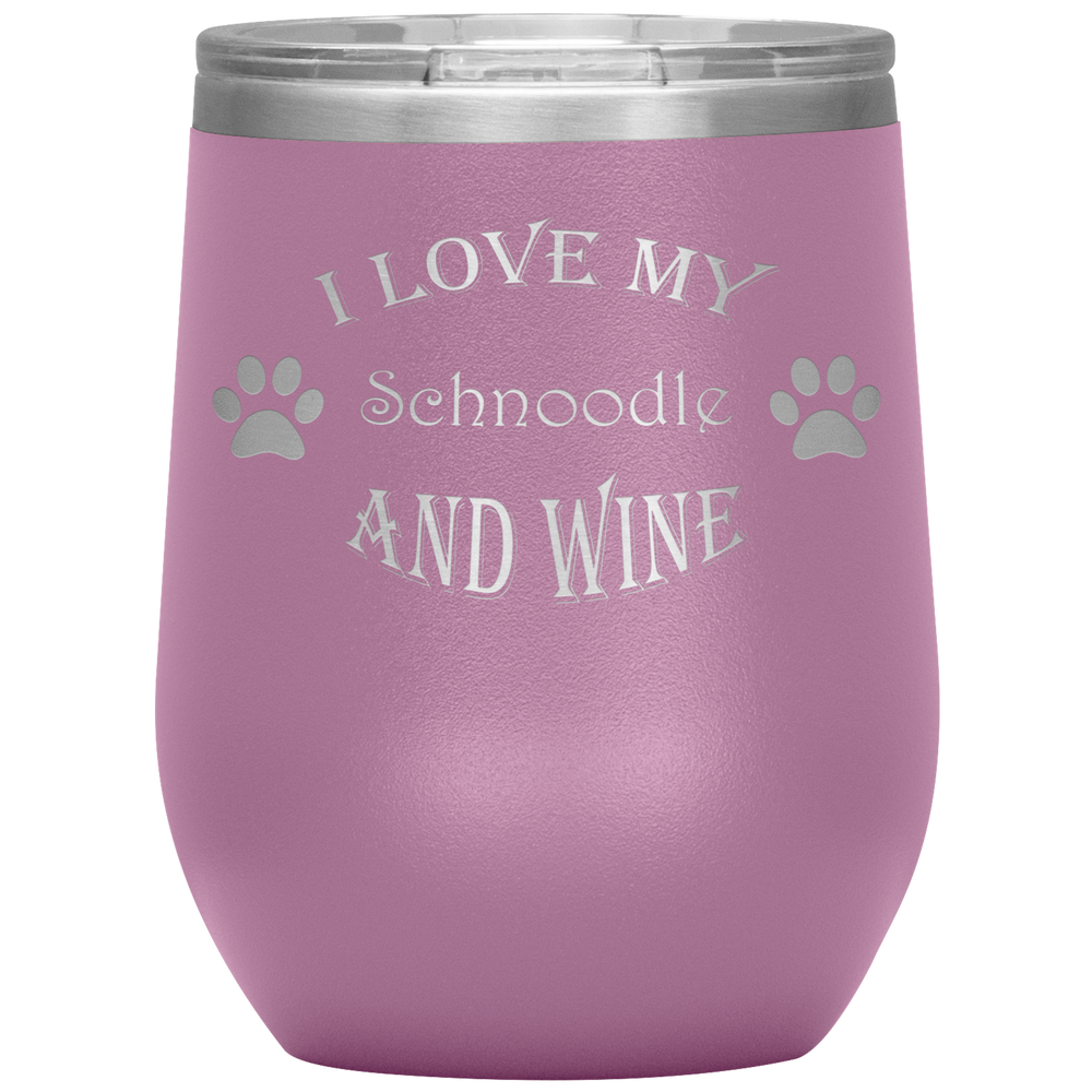 I Love My Schnoodle and Wine