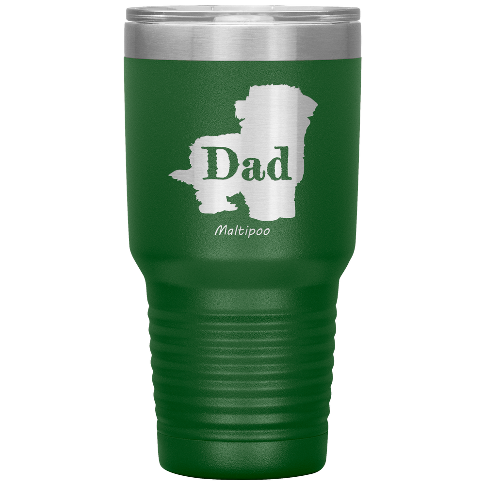 Multipoo Dad Silhouette 30 Oz. Tumbler