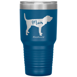 Bloodhound Mom Silhouette 30 Oz. Tumbler